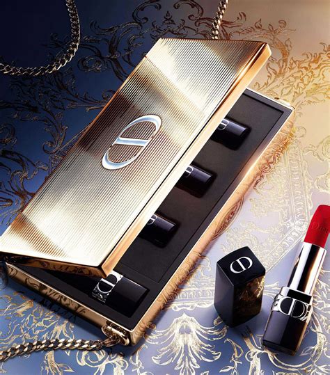 dior gold lipstick clutch|dior lipstick clutch gold.